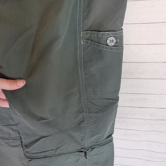 KUHL BANDITA CONVERTIBLE PANTS IN GREEN, SZ 6 - Picture 5 of 13